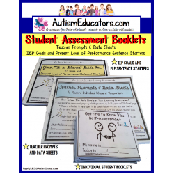 IEP Goals and PLP Statement Starters with Skills Assessment SPECIAL EDUCATION